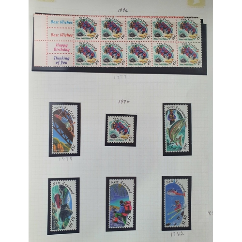 268 - Mainly 1980 - 1994 New Zealand mint sets including mini sheets together with a few mid 20th C New Ze... 