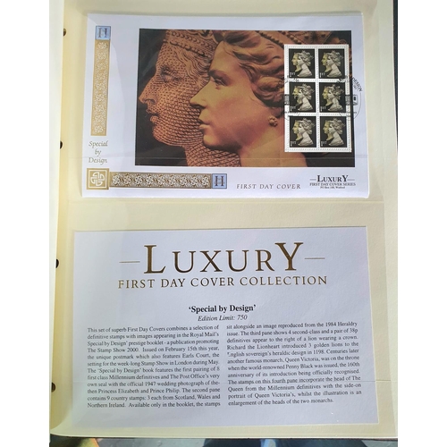 282 - Album of GB QEII , Luxury FDC