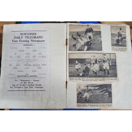 49 - 1947 FA CUP FINAL BURNLEY v CHARLTON ATHLETIC (PIRATE PROGRAMME printed by Victor Printing) together... 