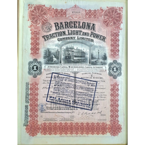 59 - Unusual 1830 share certificate for the 