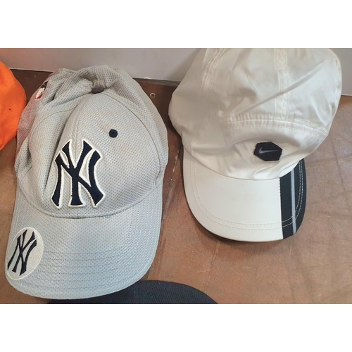 61 - Collection of baseball hats etc including NIKE and New York Yankees (Qty)