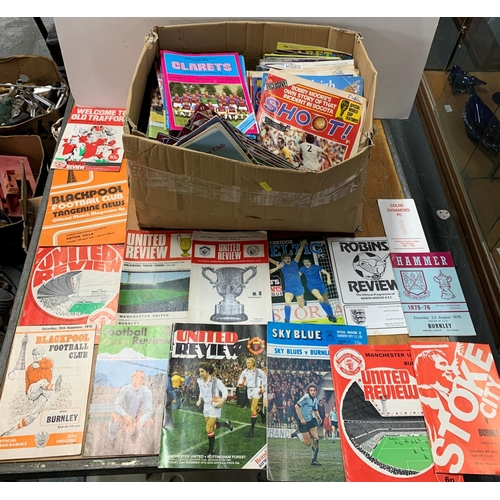 95 - Collection Of Programmes including Manchester United and Burnley