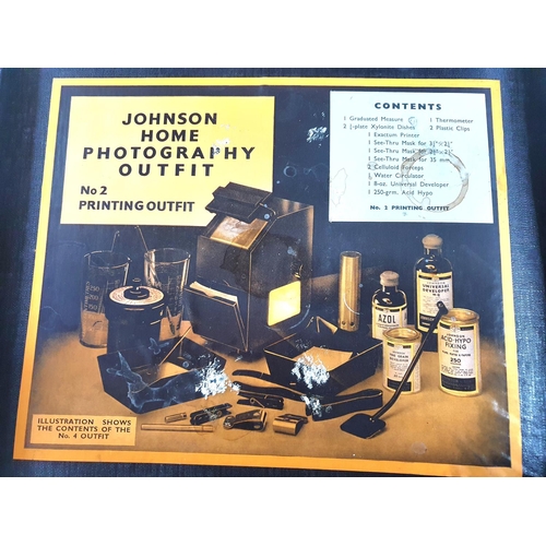 101 - Boxed Johnson Home Photography Outfit (No 2 printing outfit)