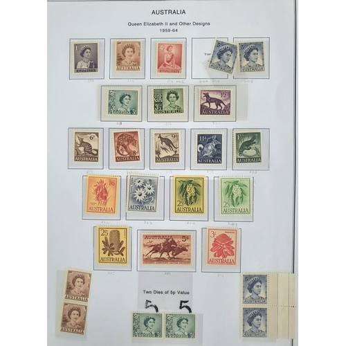 258 - Quantity of 20thC Australia both mint and used examples including a 1937 9d 