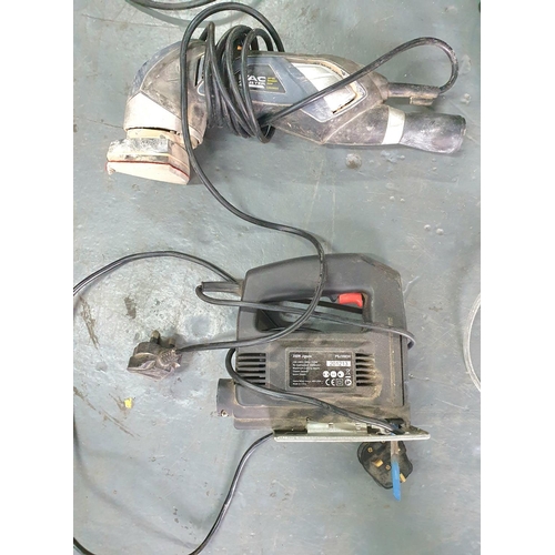 360 - Electric sander and electric mitre saw and sprayers etc (Qty)