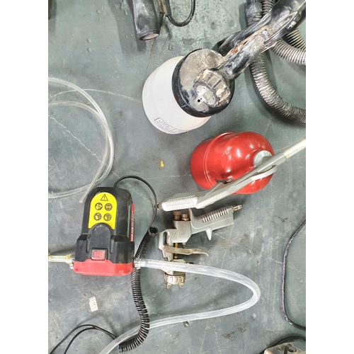 360 - Electric sander and electric mitre saw and sprayers etc (Qty)