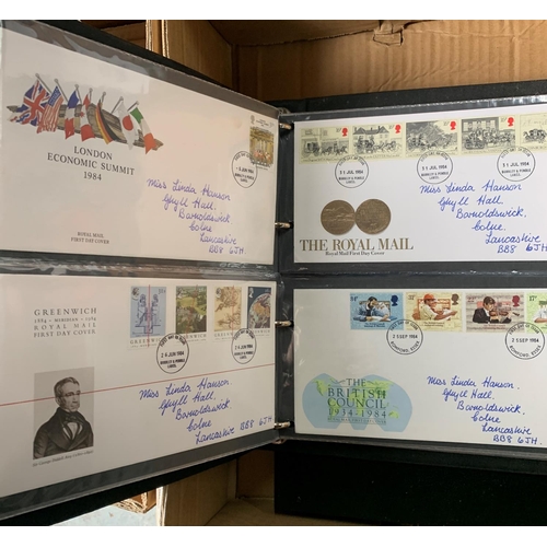 271 - 2 Albums of GB QEII 1st Day Covers