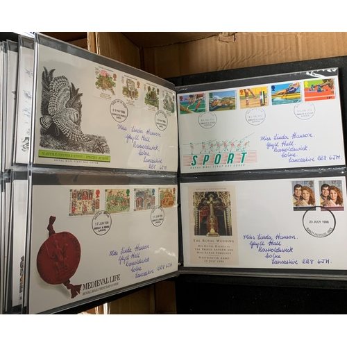 271 - 2 Albums of GB QEII 1st Day Covers