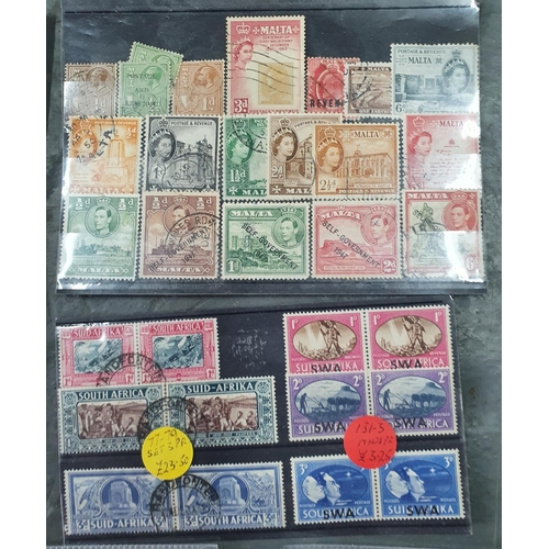 273 - Quantity of dealers stamp sets including GB 20thC MU and UU and mainly Commonwealth, India over-prin... 