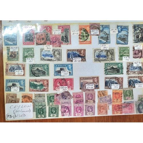 241 - Collection of hagner sheets containing India, unused unmounted QV to QEII (Qty)