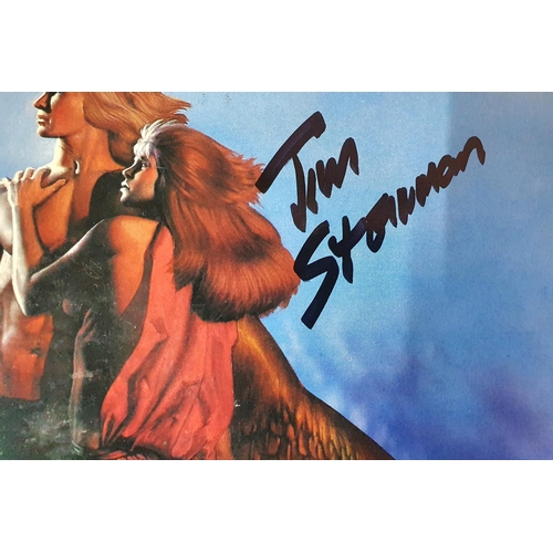 305A - Jim Steinman signed album cover, with accompanying letter which states it was signed by Steinman (Me... 