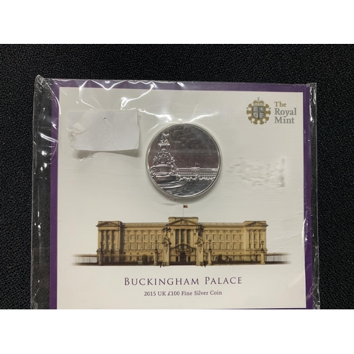 8 - The Royal Mint, £100 Silver Coin