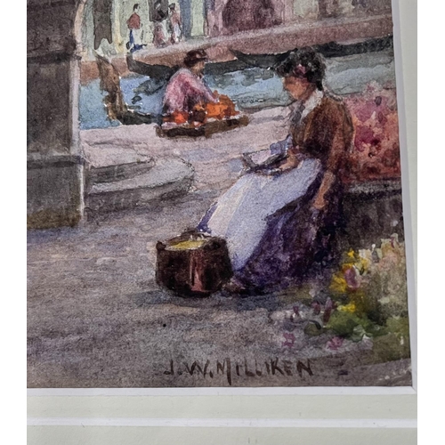 113 - Joseph William MILLIKEN (1865-1945) watercolour 