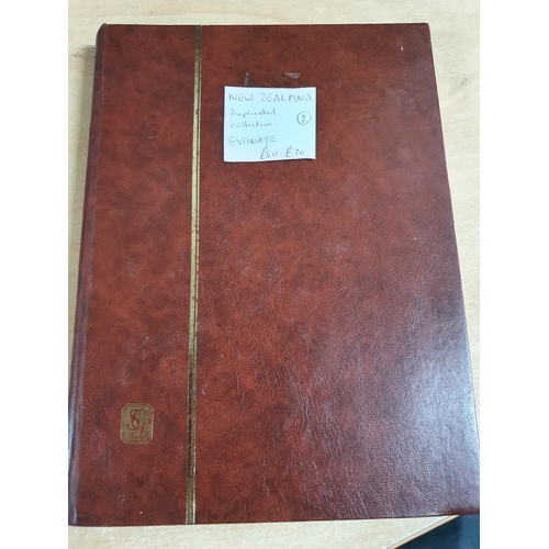 216 - Brown stock book containing New Zealand used 19th and 20thC collection (Qty)