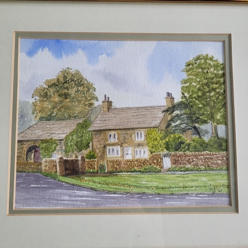 187 - Ten Paddy Woodcock (British 20thC) landscape watercolours, all framed (Qty)