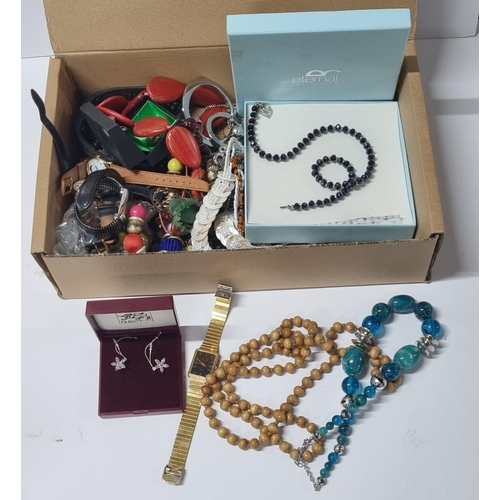 40 - Costume jewellery including Necklaces and watches