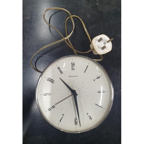 107 - Westclox electric 1960s/70s wall clock