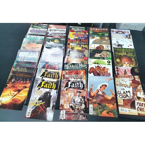 128 - Large quantity of comics including Fairest, Black Orchid, Midnight Mass etc (Qty)