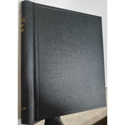 191 - Old Black Viking stamp album containing GB QEII pre decimal sets including mint blocks with side bar... 