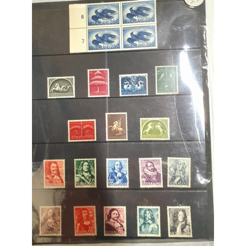 197 - Modern European Dealer sheets and stamp sets Mint and used