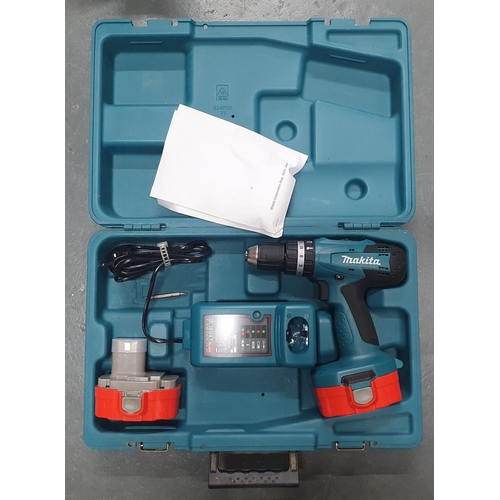 251 - Makita electrill and battery drill, complete with battery charger and in original Makita carry case