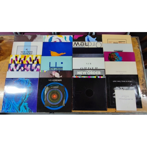 293 - Collection of New Order and Joy Division LP's and singles (Qty)