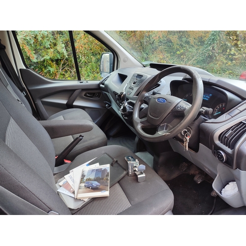 1 - Ford Transit Custom, White, 1.5L Diesel, shows 2.2L on logbook but has had a new engine with approx.... 