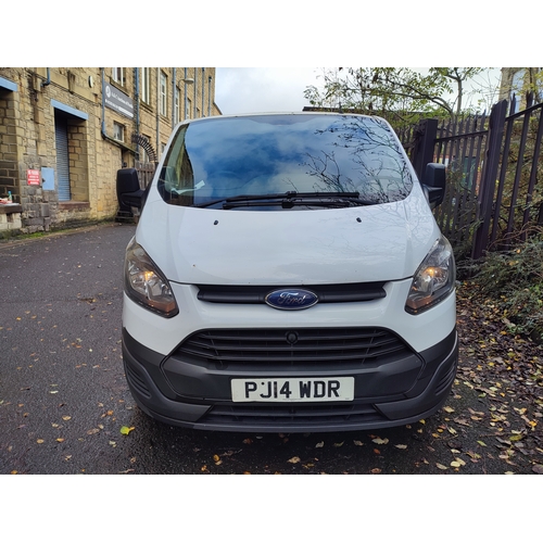 1 - Ford Transit Custom, White, 1.5L Diesel, shows 2.2L on logbook but has had a new engine with approx.... 