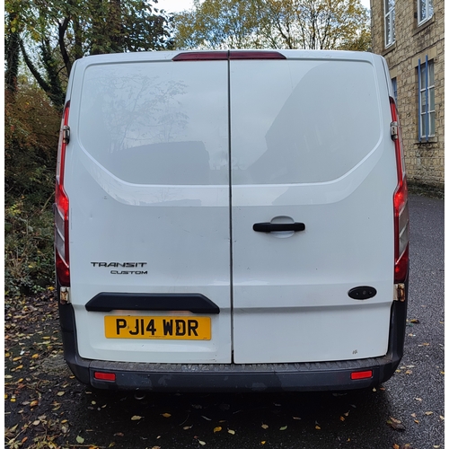 1 - Ford Transit Custom, White, 1.5L Diesel, shows 2.2L on logbook but has had a new engine with approx.... 