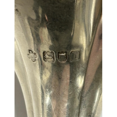 12 - Antique London silver weight based bud vase