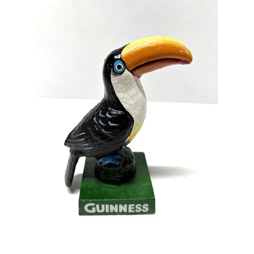 79 - Guinness  Pelican, cold painted on white metal