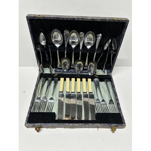 120 - Cutlery set by Blaydon & Sheffield