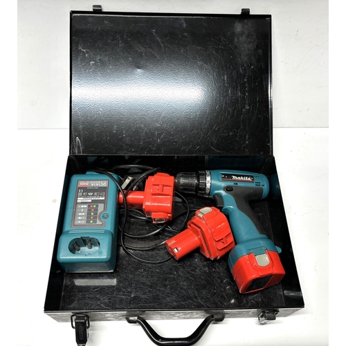 170 - Makita Drill with 3 Batteries