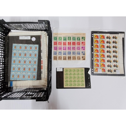 234 - Large qty of dealer sheets including full sheets, m/m and mint unmounted USA and Canadian Commemorat... 