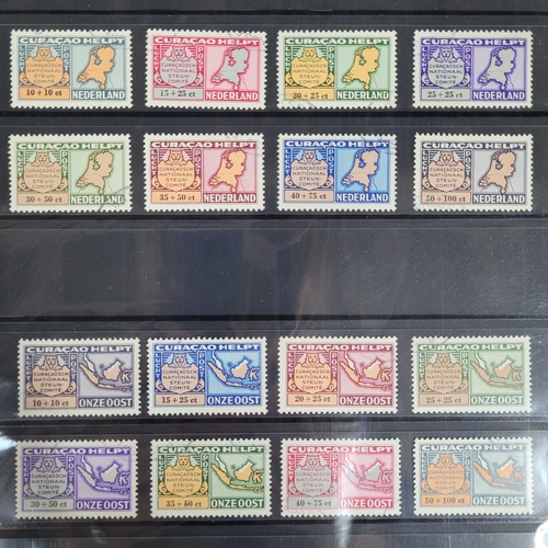 236 - Large qty of dealers sheets including m/u and used stamp sets and MU blocks etc, various Caribbean i... 