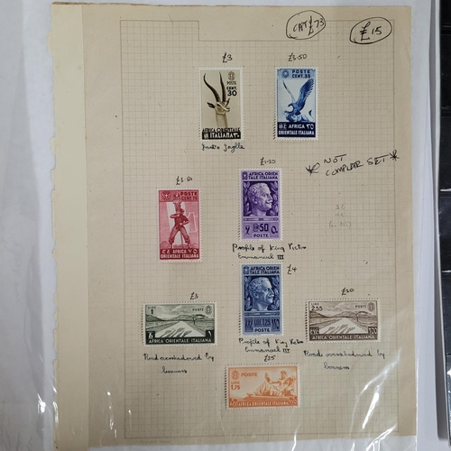 240 - Large qty of M/UM and used Africa stamp sets, mainly 20thC and dealer sheets including Burundi, Gamb... 