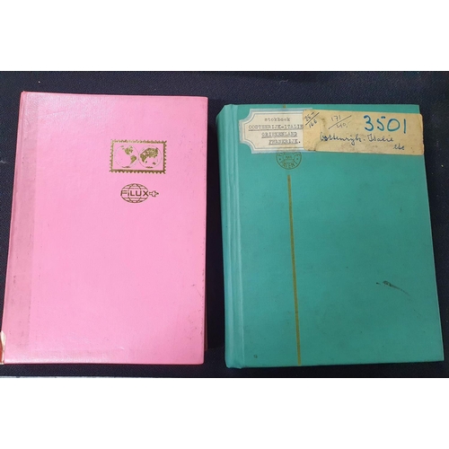 249 - Two small stock albums containing a large quantity of world stamps including both 19th and 20thC Sou... 