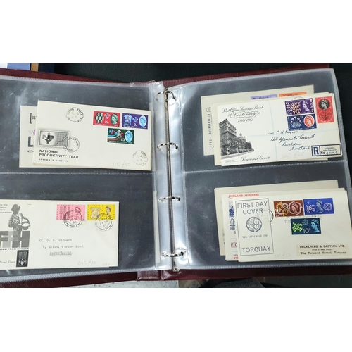 253 - Superb GB album of mid 20thC FDC, 1940s, 1950s & 1960s to include Festival of Britain 1951, EQII cor... 