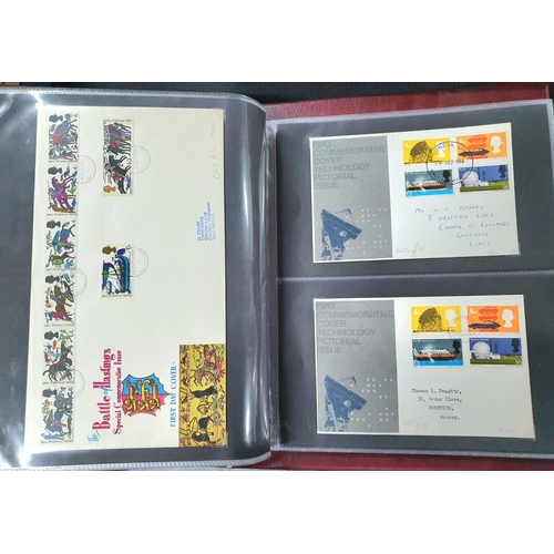 253 - Superb GB album of mid 20thC FDC, 1940s, 1950s & 1960s to include Festival of Britain 1951, EQII cor... 