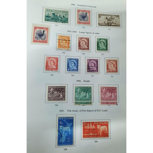 256 - Good quality New Zealand album QV to QEII mainly used including high values (Qty)