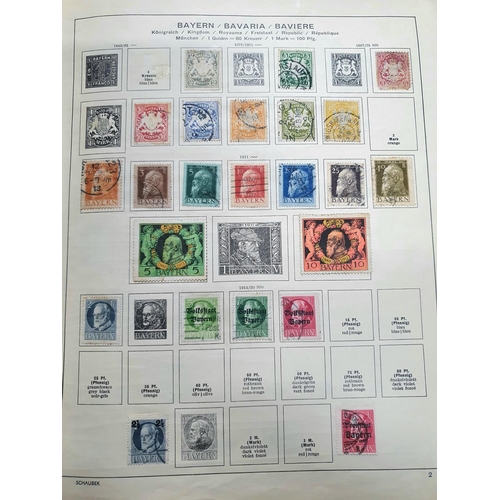 269 - Old stamp album containing a quantity of 19thC and early 20thC used world stamps (Qty)