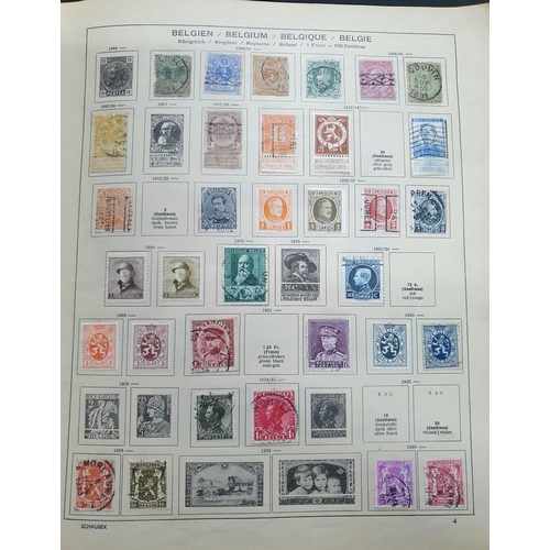 269 - Old stamp album containing a quantity of 19thC and early 20thC used world stamps (Qty)