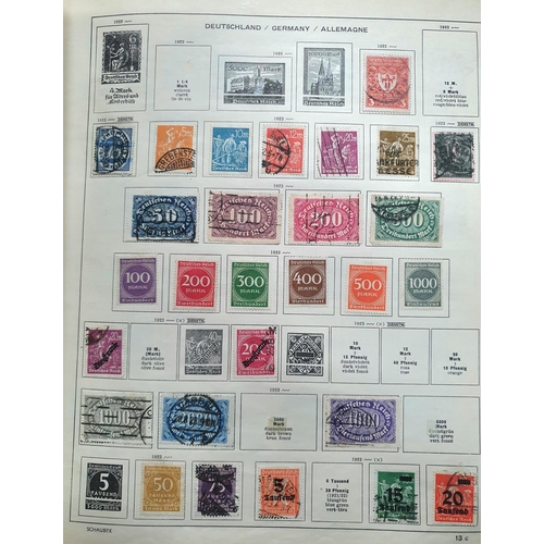 269 - Old stamp album containing a quantity of 19thC and early 20thC used world stamps (Qty)