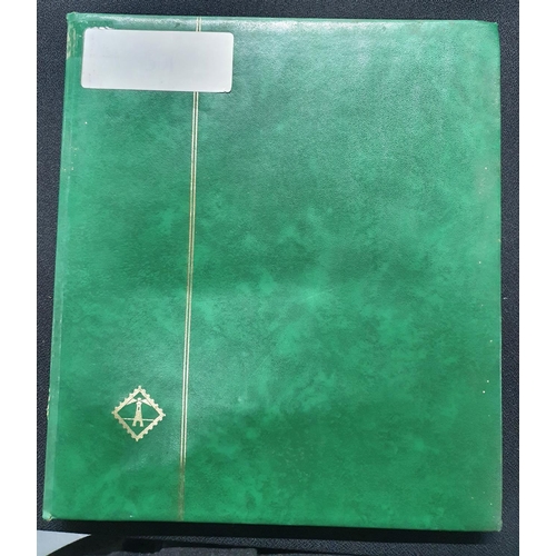 275 - Green stock book containing African and Guyana Commonwealth mint unmounted and used unmounted blocks... 