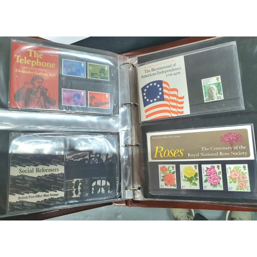 281 - Folder of GB QE II presentation packs 1973-1981 (59 packs)