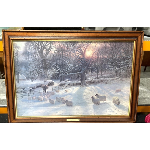 297 - Shortening Winters day by Joesph Farquason print