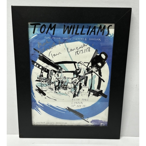 221 - Signed Tom Williams poster