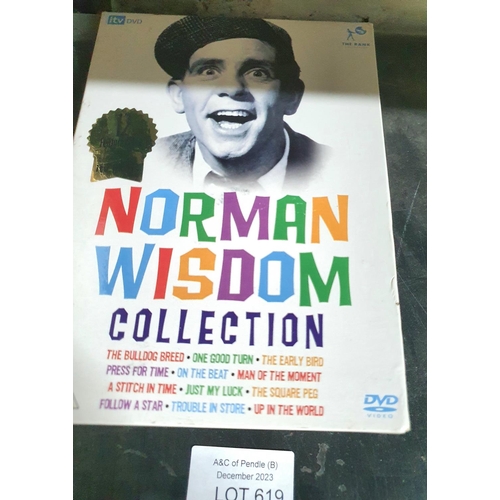 619 - Norman Wisdom boxed DVD set