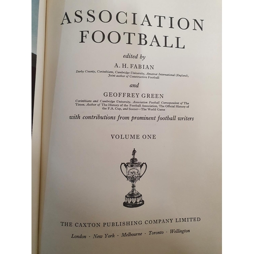 769 - Football Association volumes I-IV 2nd editions published by Caxton 1960 (4)