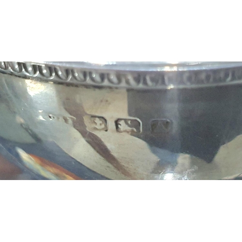 3 - Birmingham 1925 silver bowl in plain form,

53 grams